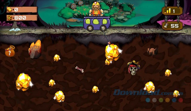 Giiao diện chơi game Đào vàng 2016