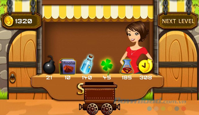 Vật phẩm trong game Đào vàng 2016