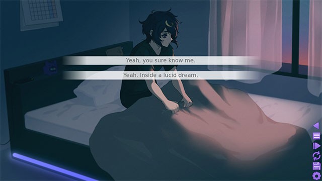 Game Dare to Lucid Dream là trò chơi Visual Novel với nhiều kết thúc khác nhau