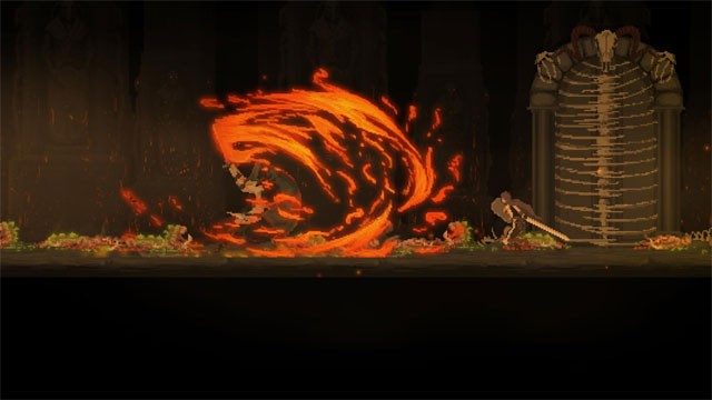 Chiến đấu với quái vật và boss khủng trong game ARPG Dark Devotion
