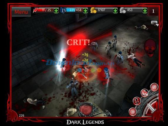 Giao diện chính của game