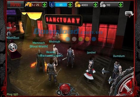 Nhiều người chơi trong game