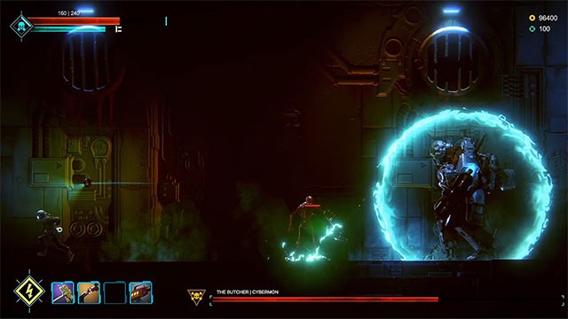 Chạm trán với boss thế giới trong game Dark Light