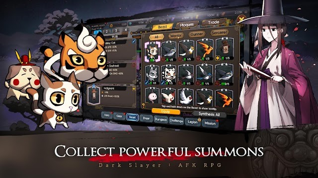 Thu thập các triệu hồi sư mạnh mẽ