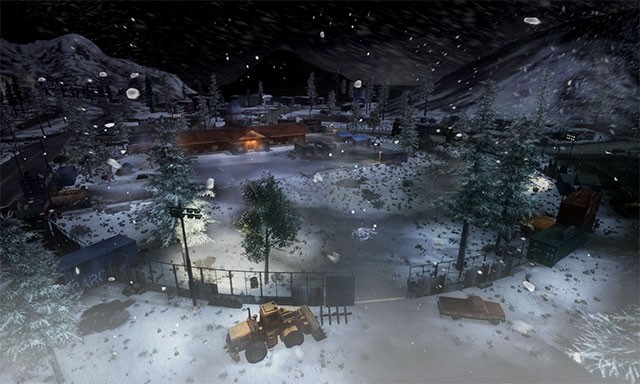 Nỗ lực sống sót trên Đảo Bielli chìm trong băng giá và tuyết phủ