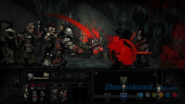 Game nhập vai Darkest Dungeon