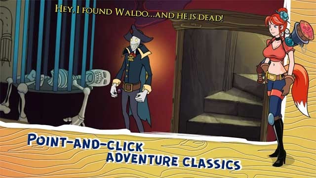 Gameplay phiêu lưu thể loại point-and-click cổ điển