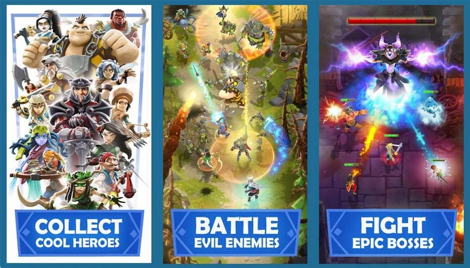 Lối chơi Darkfire Heroe‪s‬ cho iOS