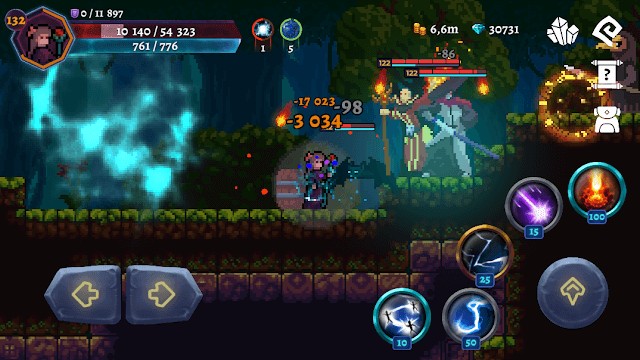Darkrise là một game nhập vai hành động pixel cổ điển hấp dẫn