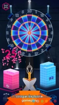Gameplay Darts of Fury cho Android dễ nghiện