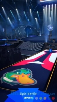 Thiết kế đấu trường của Darts of Fury cho Android