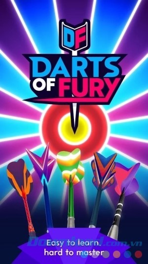 Giao diện game Darts of Fury cho Android