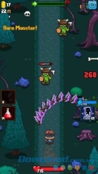 Dash Quest cho Android có gameplay hấp dẫn