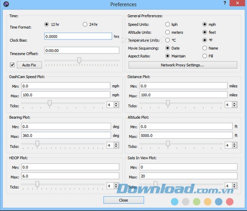 Tính năng thay đổi định dạng