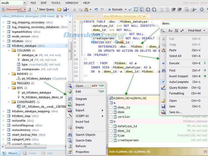 Phần mềm quản lý cơ sở dữ liệu Database .Net