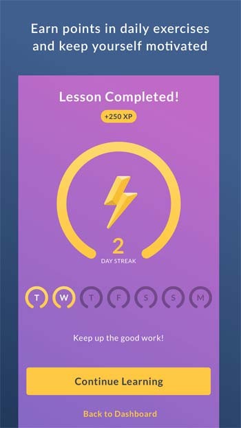 Kiếm điểm trong các bài tập thực hành hàng ngày và giữ động lực cho bản thân