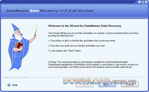 DataNumen Data Recovery