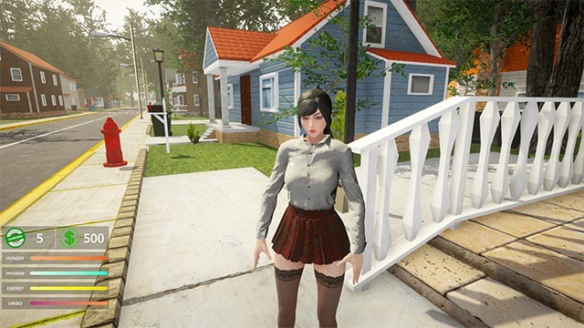 Tạo nhân vật tùy ý với rất nhiều cách kết hợp khác nhau trong Dating Simulator