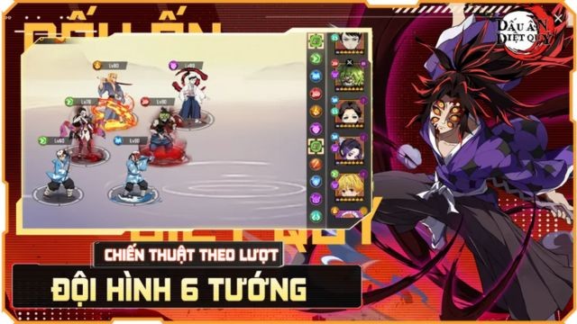 Game chiến thuật theo lượt, đội hình 6 tướng