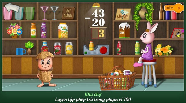 Phép trừ phạm vi 100