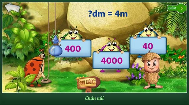 Đổi đơn vị dm sang m