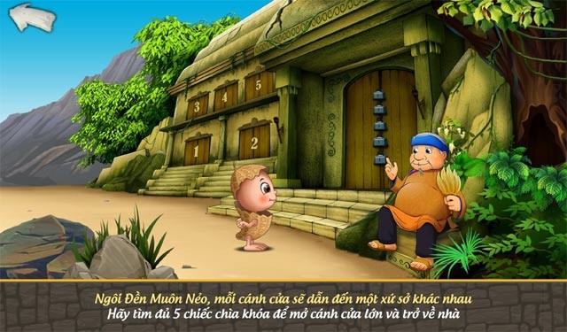 Mỗi cánh cửa trong Ngôi Đền Muôn Nẻo dẫn tới một xứ sở khác nhau