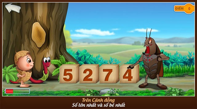 Số lớn nhất và số bé nhất