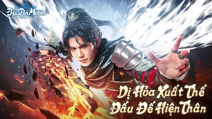 Nhập vai Tiêu Viêm và bắt đầu khám phá thế giới Đấu Khí Đại Lục trong Đấu Phá Mobile