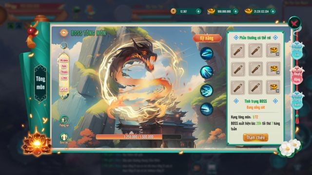 Lối chơi MMORPG 2D cho phép cày cuốc một cách thả ga với VIP miễn phí