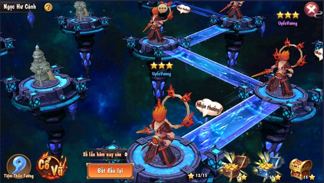 Game Đấu tiên đài trên Android