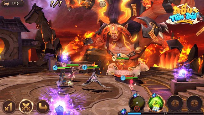 Game nhập vai chiến thuật đấu tiên đài