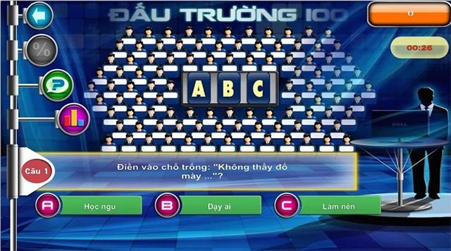 Câu hỏi Đấu trường 100