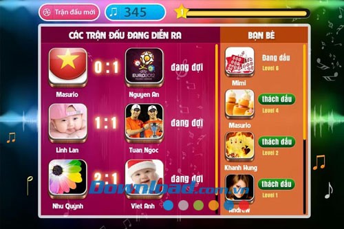 Đấu trường âm nhạc for Android