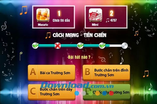 Đấu trường âm nhạc for Android