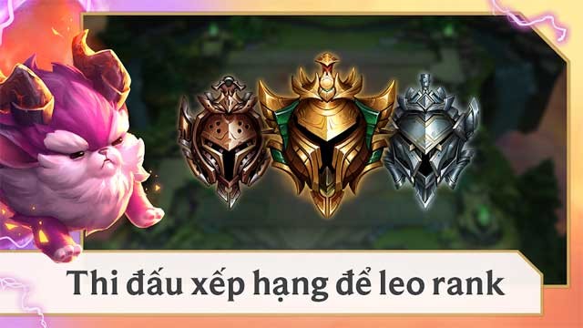 Thứ hạng sẽ thay đổi dựa trên vị trí cuối cùng của bạn trong mỗi trận đấu