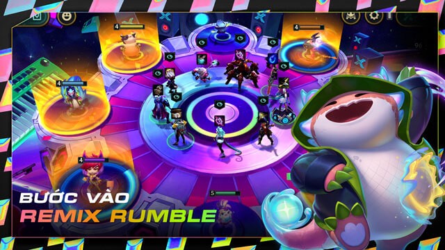 Game Đấu Trường Chân Lý bước vào phiên bản Remix Rumble