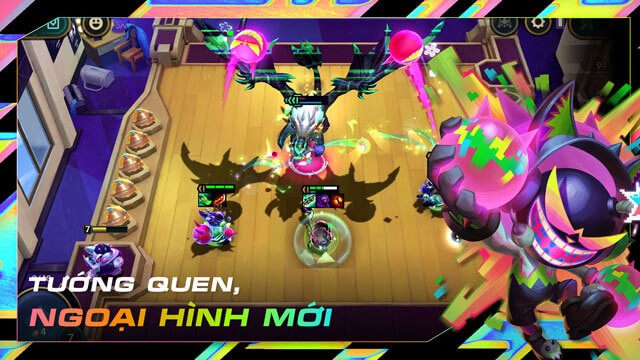 Hệ thống tướng quen thuộc với ngoại hình mới