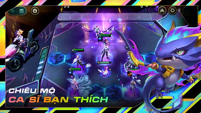 Chiêu mộ các nhân vật mà mình yêu thích