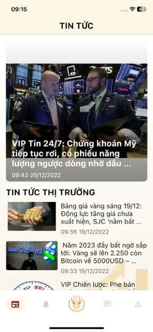 Cập nhật tin tức giá vàng