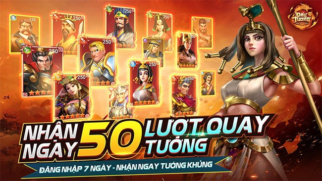 Game chiến thuật Đấu Tướng VNG cho iPhone