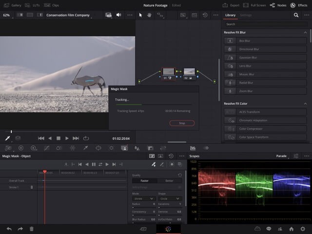 DaVinci Resolve for iPad hỗ trợ chỉnh sửa cộng tác trên Cộng tác trên Blackmagic Cloud