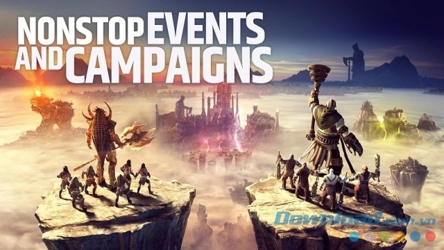 Tham gia vào các nhiệm vụ và chiến dịch được tổ chức hàng ngày