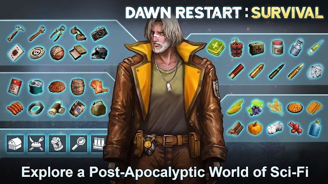 Khám phá thế giới khoa học viễn tưởng hậu tận thế trong game Dawn Restart: Survival