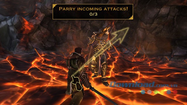 Giao diện màn chơi game Dawnbringer