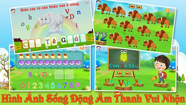 Hình ảnh sống động