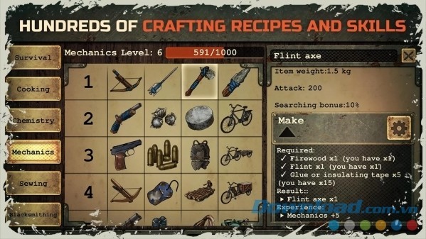 Game sinh tồn hấp dẫn Day R Premium cho Android