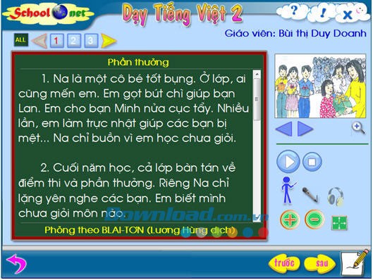 Dạy tiếng Việt 2 phần 1