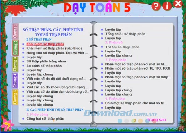 Dạy theo bài học