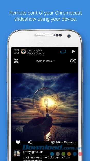 Điều khiển Chromecast dễ dàng với Dayframe