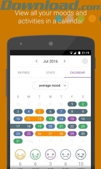 Biểu diễn dữ liệu trên lịch